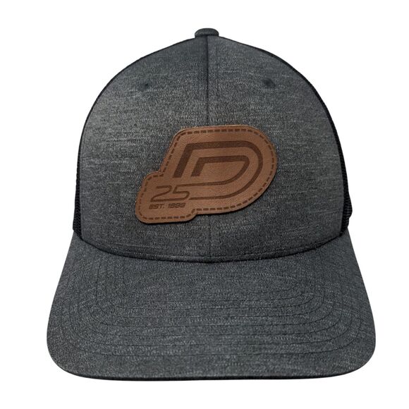 D25 Est. 1999 Snapback Trucker Hat Gray One Size Adjustable Mesh Back Team 365 - Picture 1 of 9